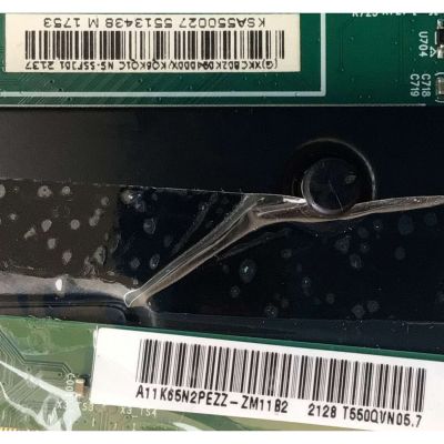 KIT DE TARJETAS PARA TV INSIGNIA / MAIN XKCB02K094 / 715GA715-M01-B00-005K / FUENTE PLTVJW321XXGE / 715G8967-P01-014-003M / (X)PLTVJW321XXGE / T-CON 5555T32C28 / 55T32-COL CTRL BD / PANEL TPT550U1-QVN05.U REV:S57B1BC / MODELO NS-55F301NA22 - Imagen 2